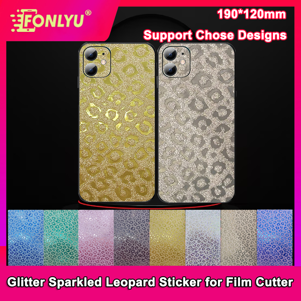 FONLYU Leopard Glitter Shiny B - Glitter Vinyl Roll avis et prix