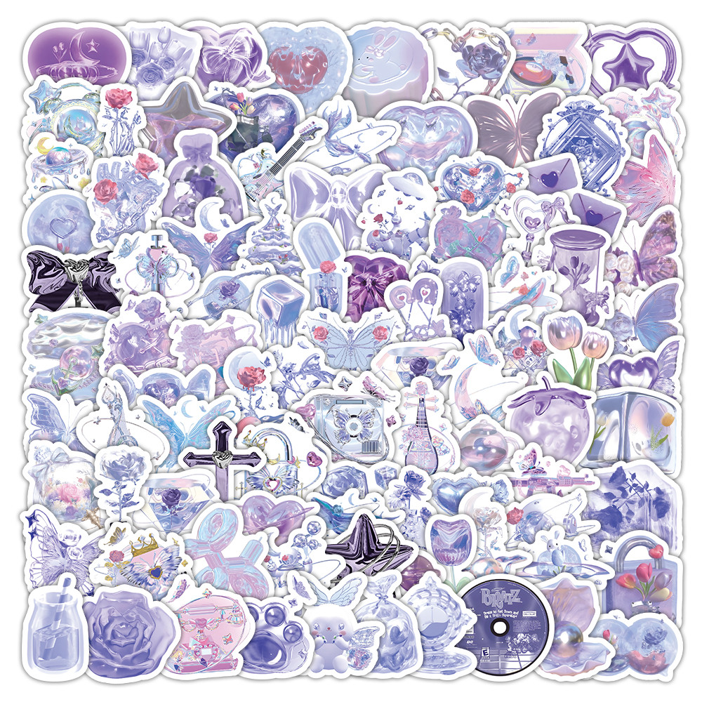 103 Pcs Glittery Shimmery Purp - Craft Embellishment World avis et prix