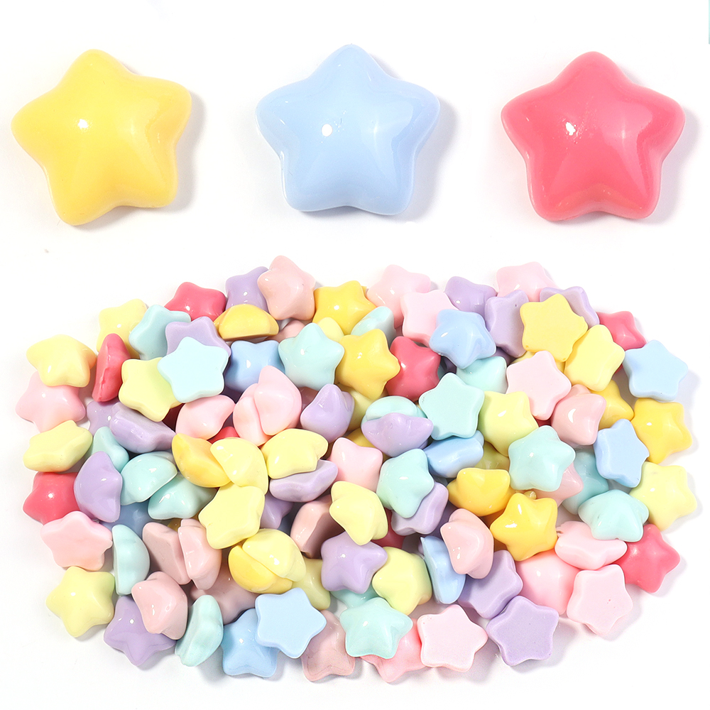 50pcs/lot 16mm Colorful Star R - Embellish Craft avis et prix