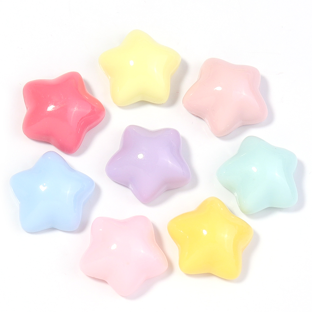 50pcs/lot 16mm Colorful Star R - Embellish Craft avis et prix