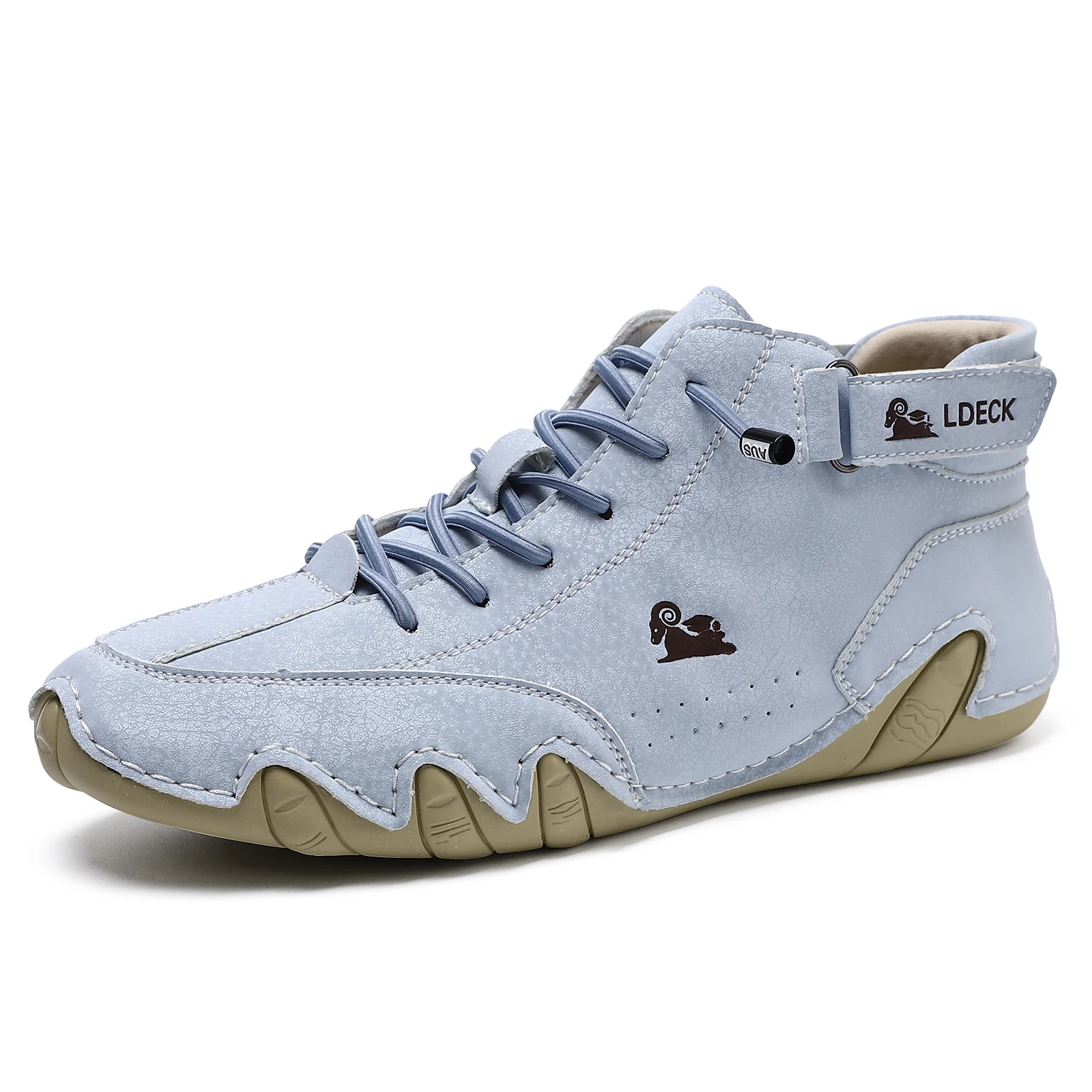 Men's Genuine Leather Shoes An - Guipure Lace Panel avis et prix