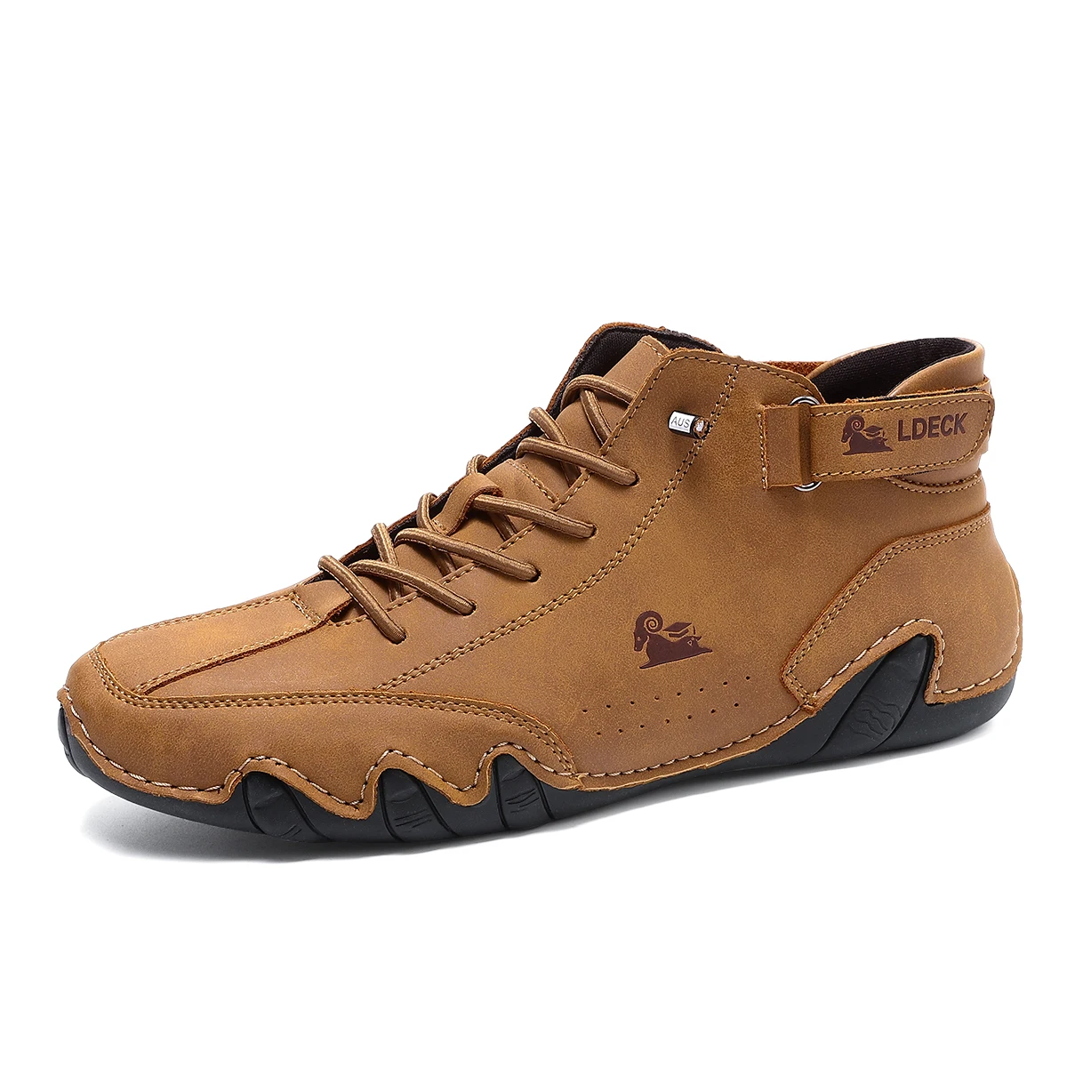 Men's Genuine Leather Shoes An - Guipure Lace Panel avis et prix