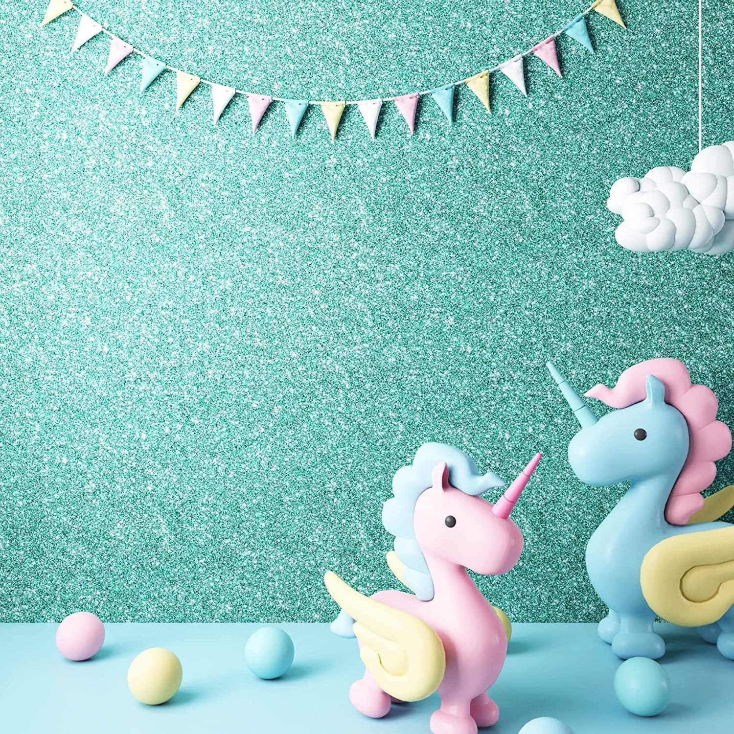 Sparkly Glitter Shiny Fabric S - Glitter Vinyl Roll avis et prix