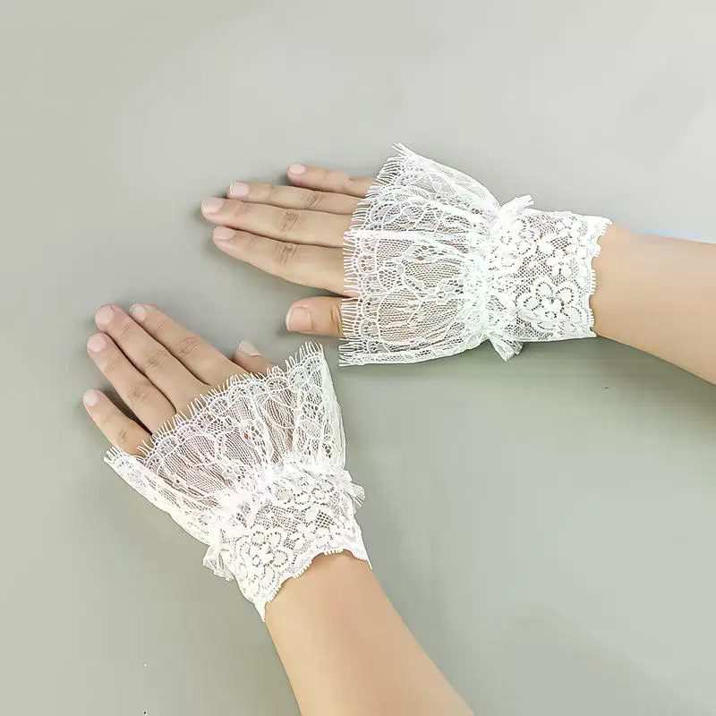 Women Fake Arm Sleeves With Sh - Tassel Fringe Trim avis et prix