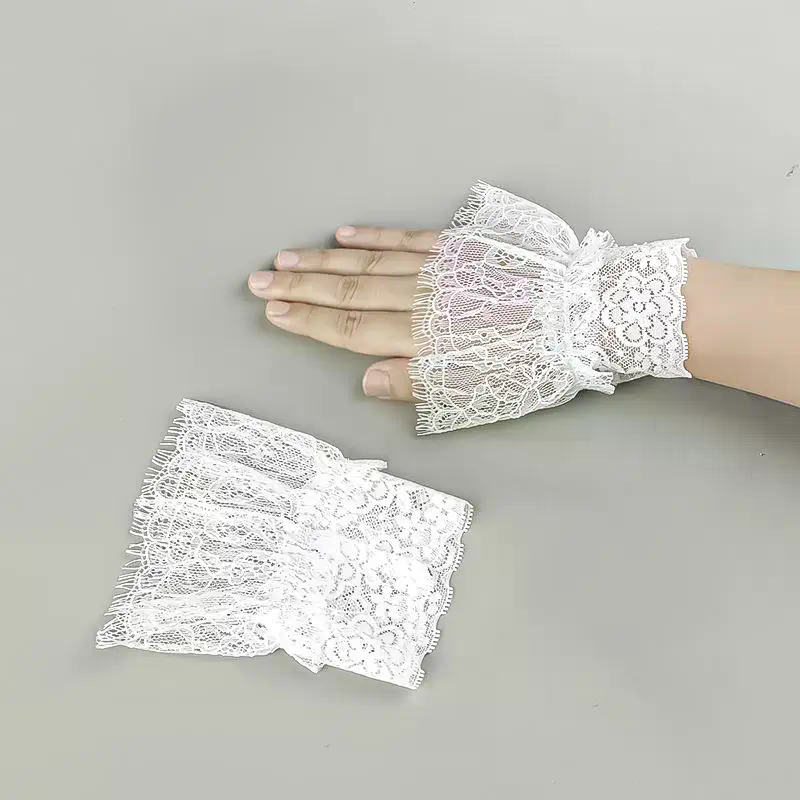 Women Fake Arm Sleeves With Sh - Tassel Fringe Trim avis et prix