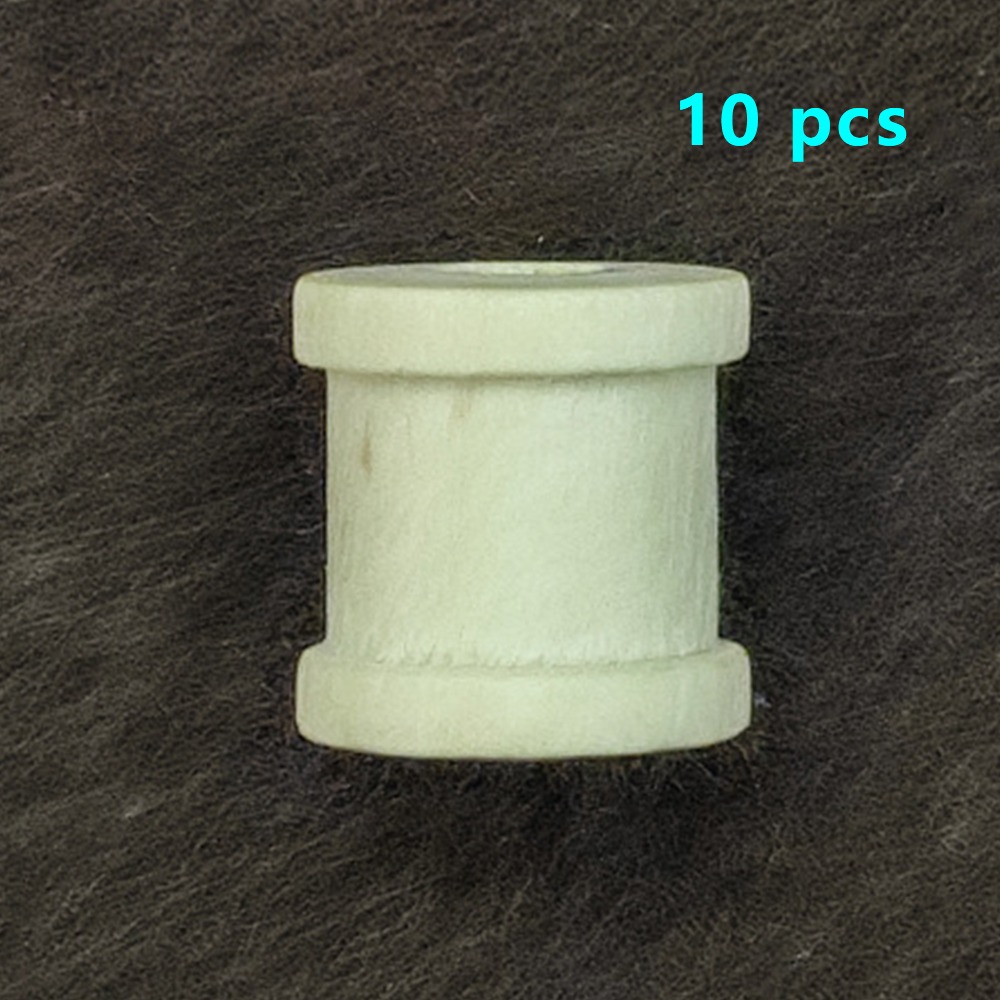 5/10PCS Wooden Bobbins Spools  - Organza Ribbon Spool avis et prix