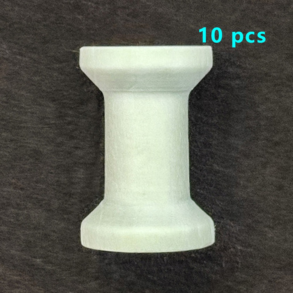 5/10PCS Wooden Bobbins Spools  - Organza Ribbon Spool avis et prix