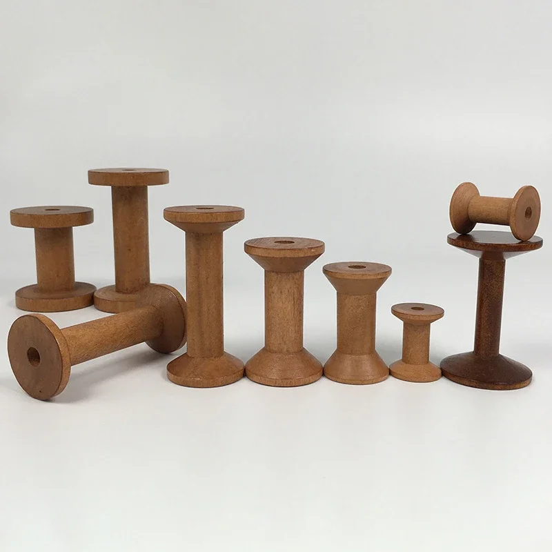 Vintage Wooden Spools DIY Reel - Organza Ribbon Spool avis et prix