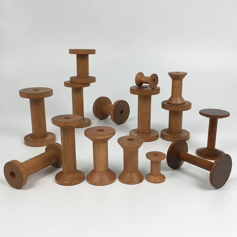 Vintage Wooden Spools DIY Reel - Organza Ribbon Spool avis et prix