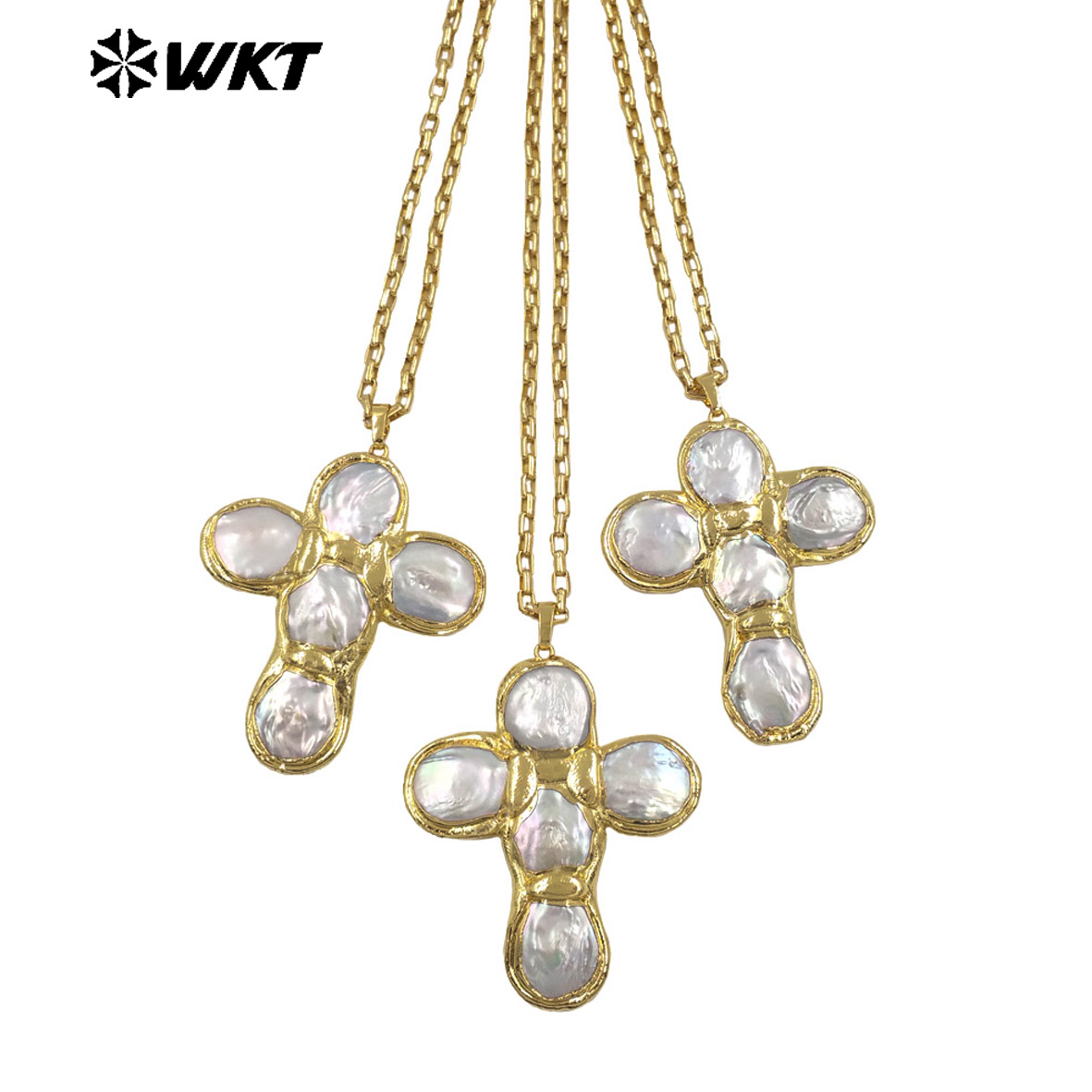 WT-JN349 Newest Design Natural - Pearl Trim Chain avis et prix