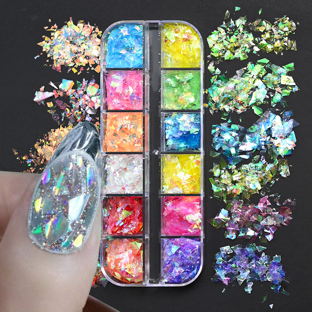 6Grids Shiny Iridescent Mermai - Glitter Vinyl Roll avis et prix