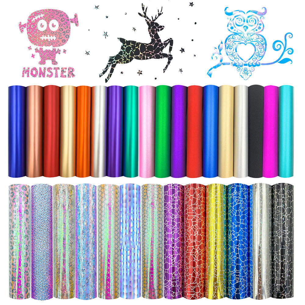 Holographic Glitter Adhesive C - Glitter Vinyl Roll avis et prix