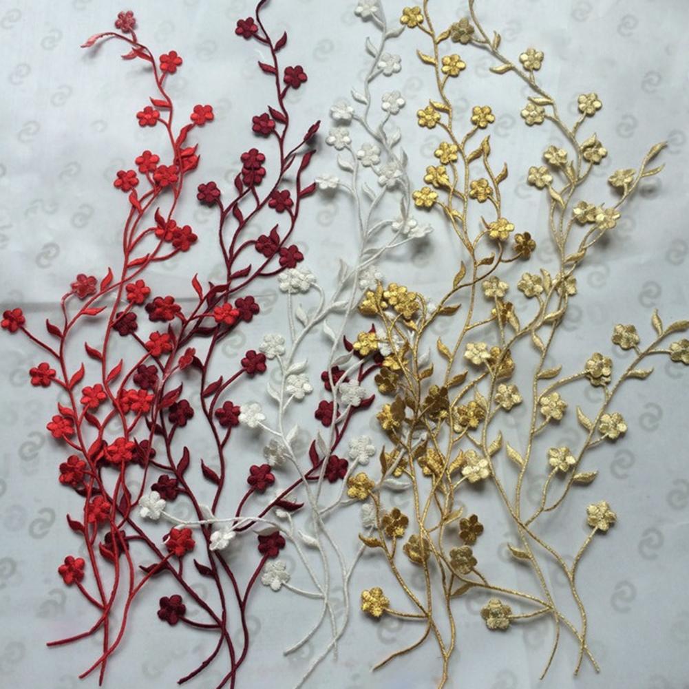 3D Flower Applique Plum Blosso - Applique Patch Flower avis et prix