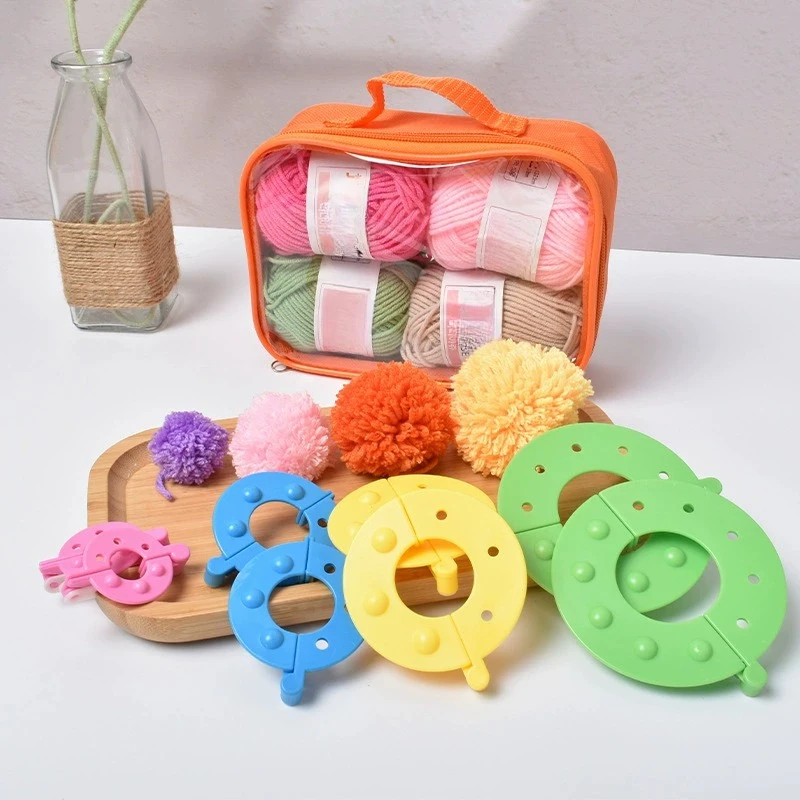 8PCS 4Sizes Fluff Ball Weaver  - Pom Pom Maker Tool avis et prix