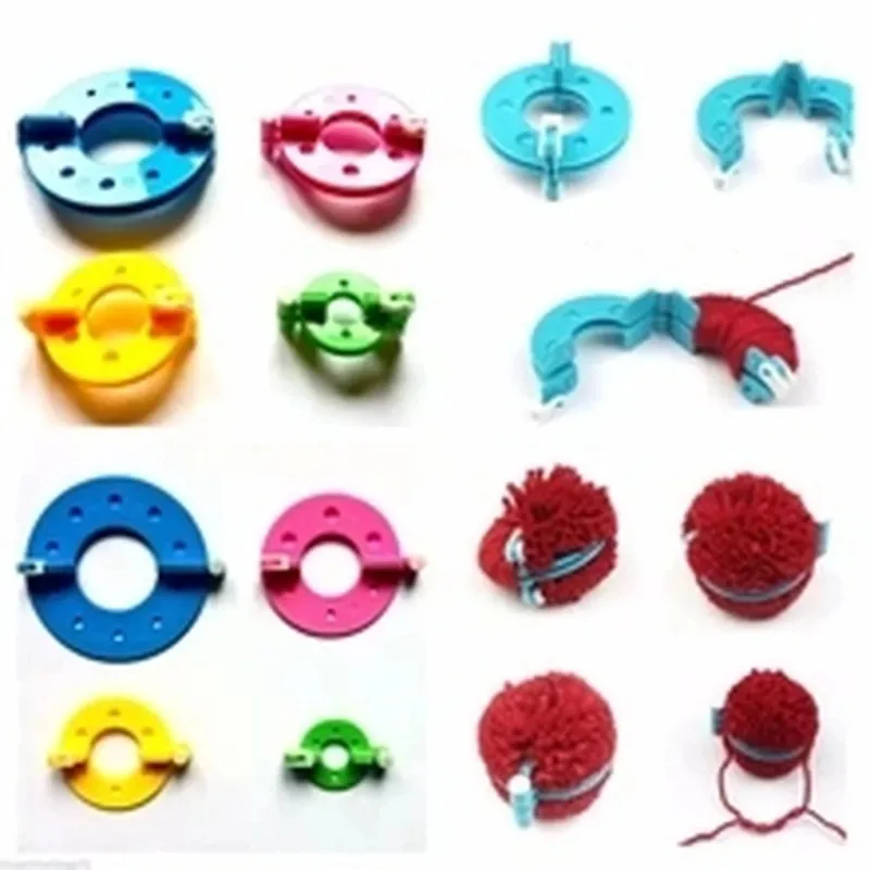 8PCS 4Sizes Fluff Ball Weaver  - Pom Pom Maker Tool avis et prix