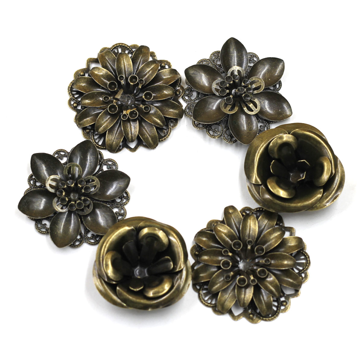 6Pcs Embellishments Combinatio - Embellish Craft avis et prix