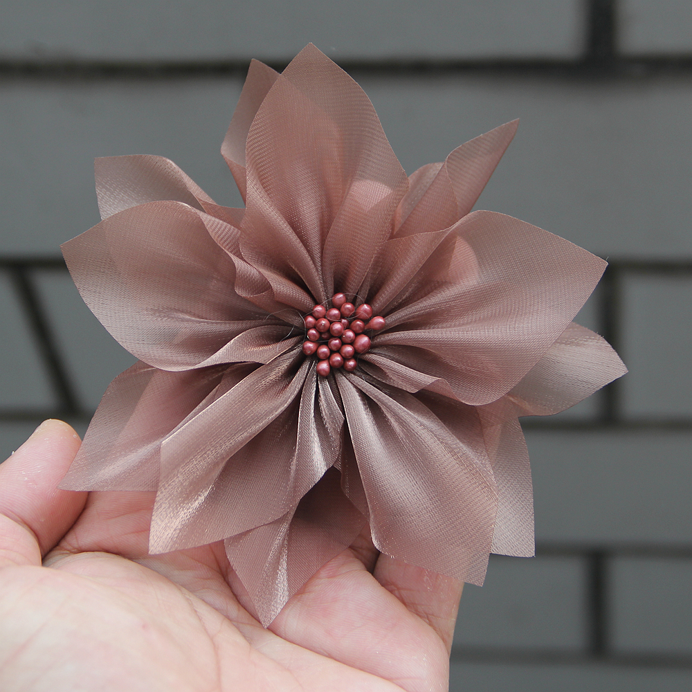 11cm Light Sense Yarn Flower O - Applique Patch Flower avis et prix