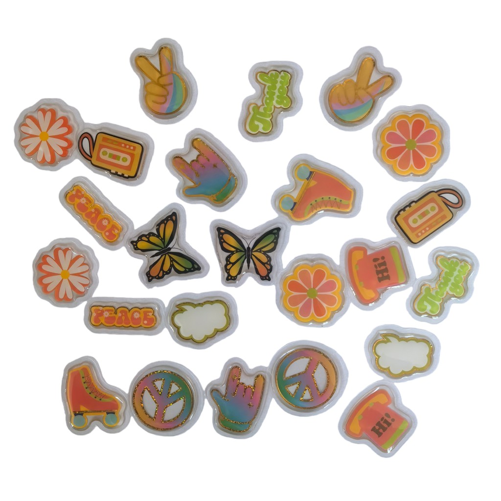 45 Pcs Adorable Epoxy Stickers - Craft Embellishment World avis et prix