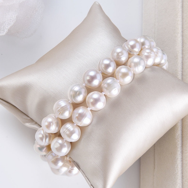 8-9mm Natural Freshwater Pearl - Pearl Trim Chain avis et prix