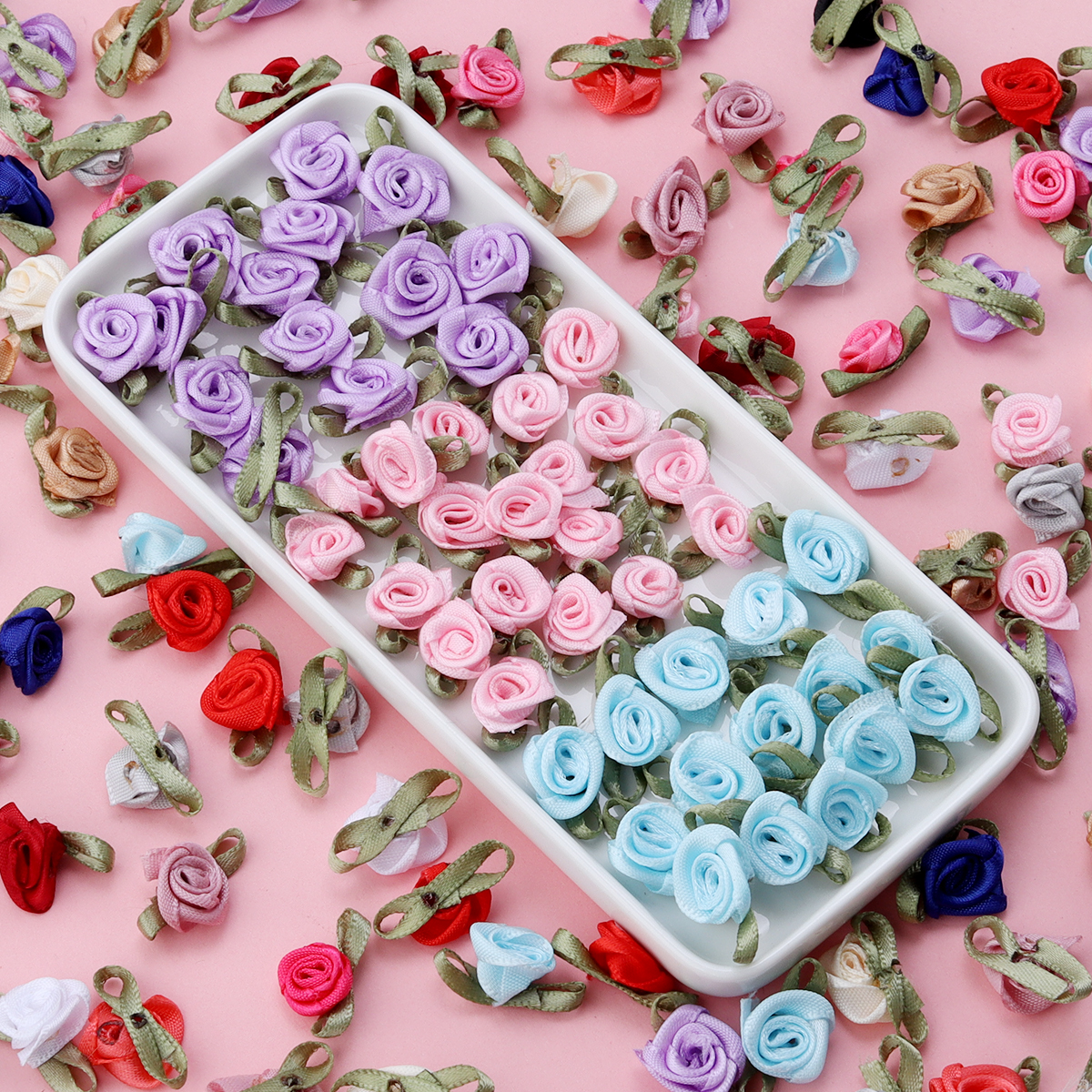 50Pcs 1.5x2.5cm 18 Colors For  - Embellishment Crafts avis et prix