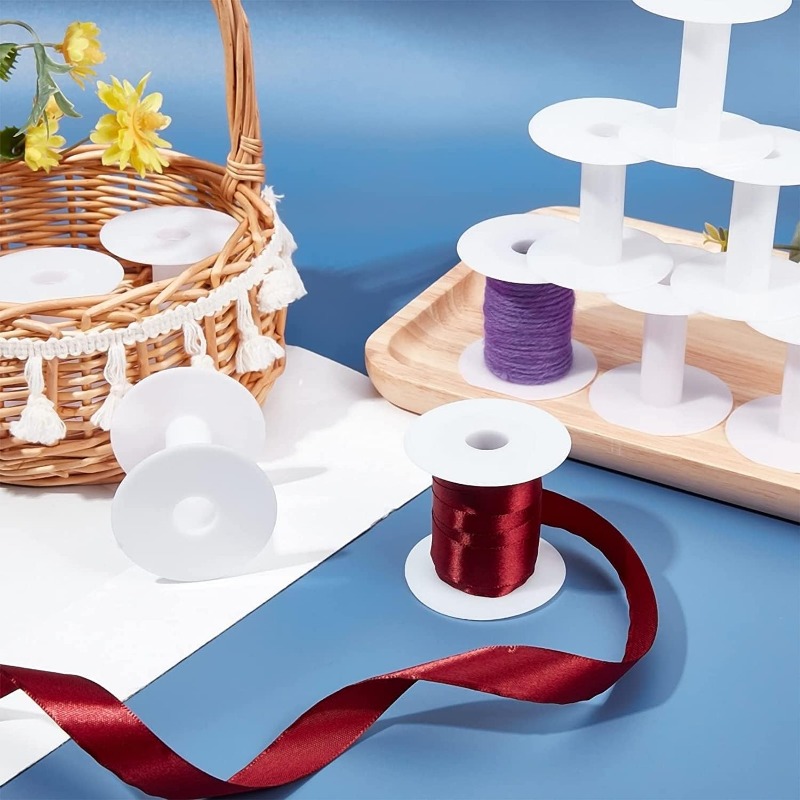20pcs Empty Plastic Spools 2 I - Organza Ribbon Spool avis et prix