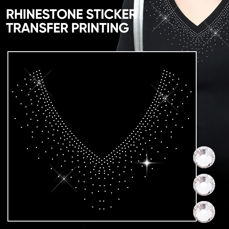 QIAO 1/2/4/6Pcs V-Neck Glitter - Glitter Vinyl Roll avis et prix
