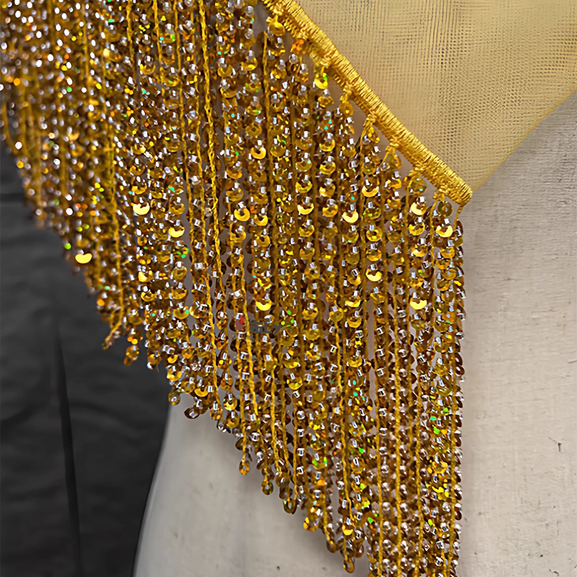 15cm Beaded Sequin Tassel Frin - Tassel Fringe Trim avis et prix