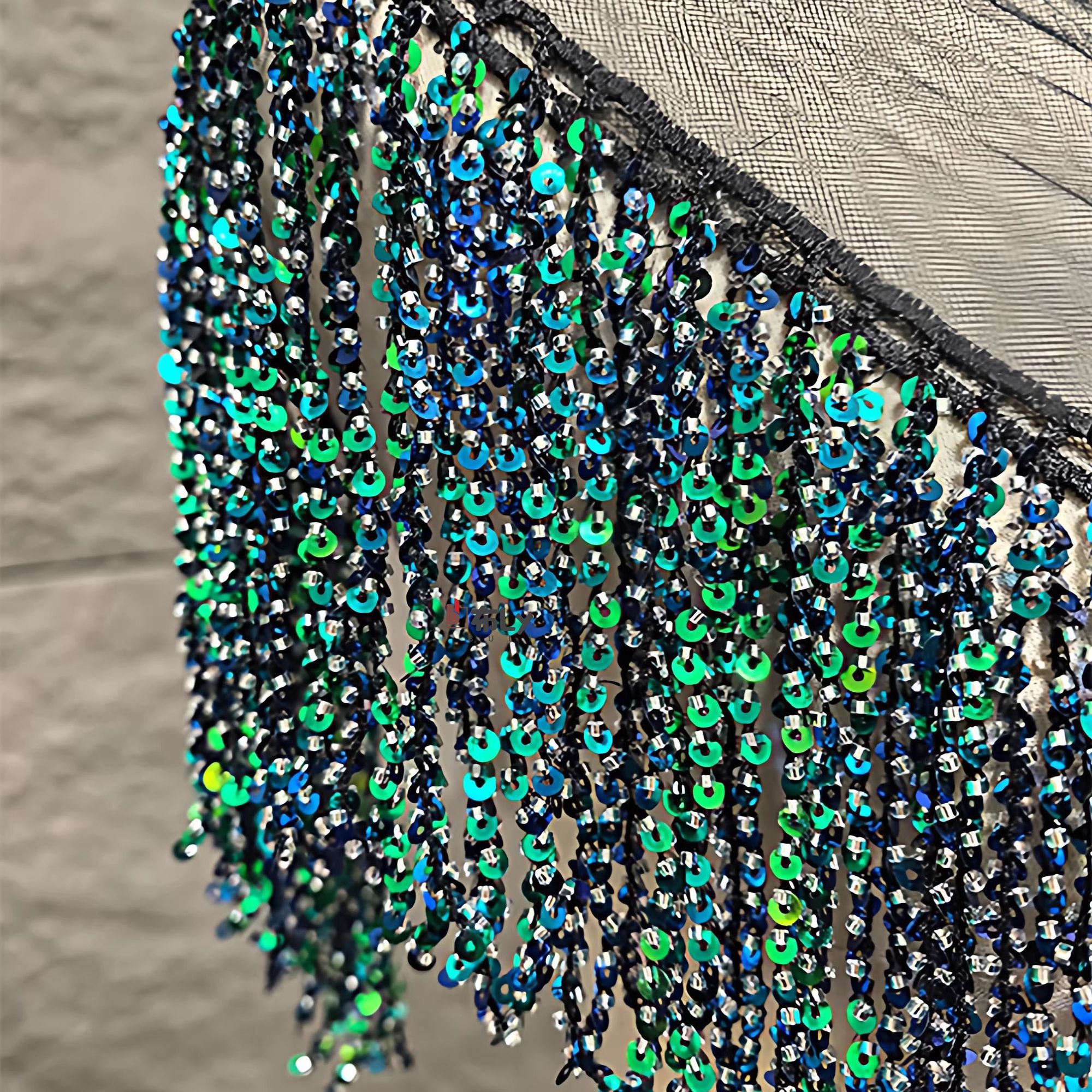 15cm Beaded Sequin Tassel Frin - Tassel Fringe Trim avis et prix