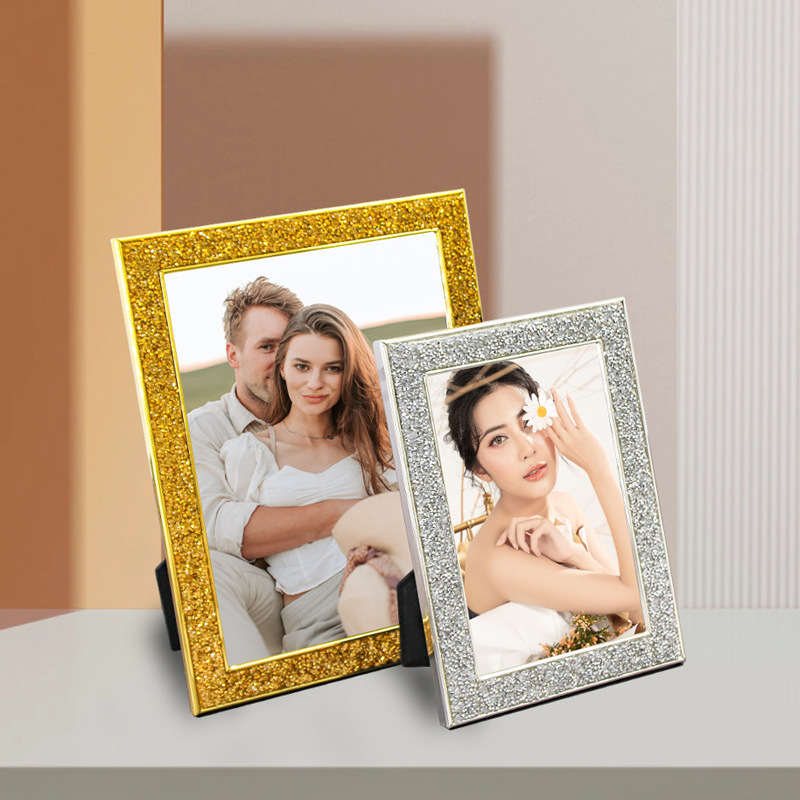 7-Inch Metallic Plated Picture - Sequin Fabric Panel avis et prix