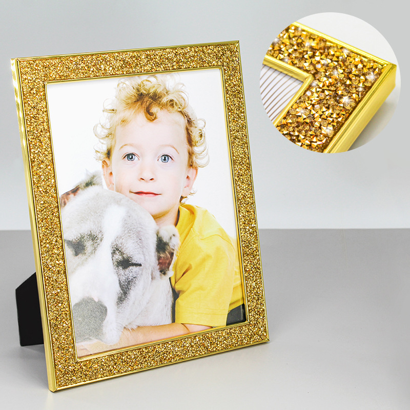 7-Inch Metallic Plated Picture - Sequin Fabric Panel avis et prix