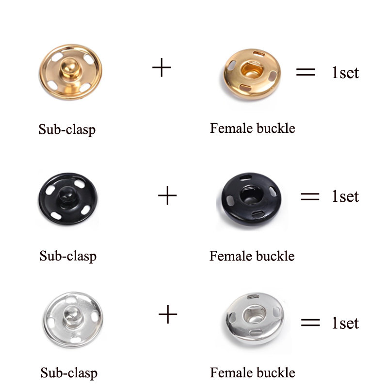 10/50 Set 8-10mm Metal Sew-on  - Iron On Stud Set avis et prix