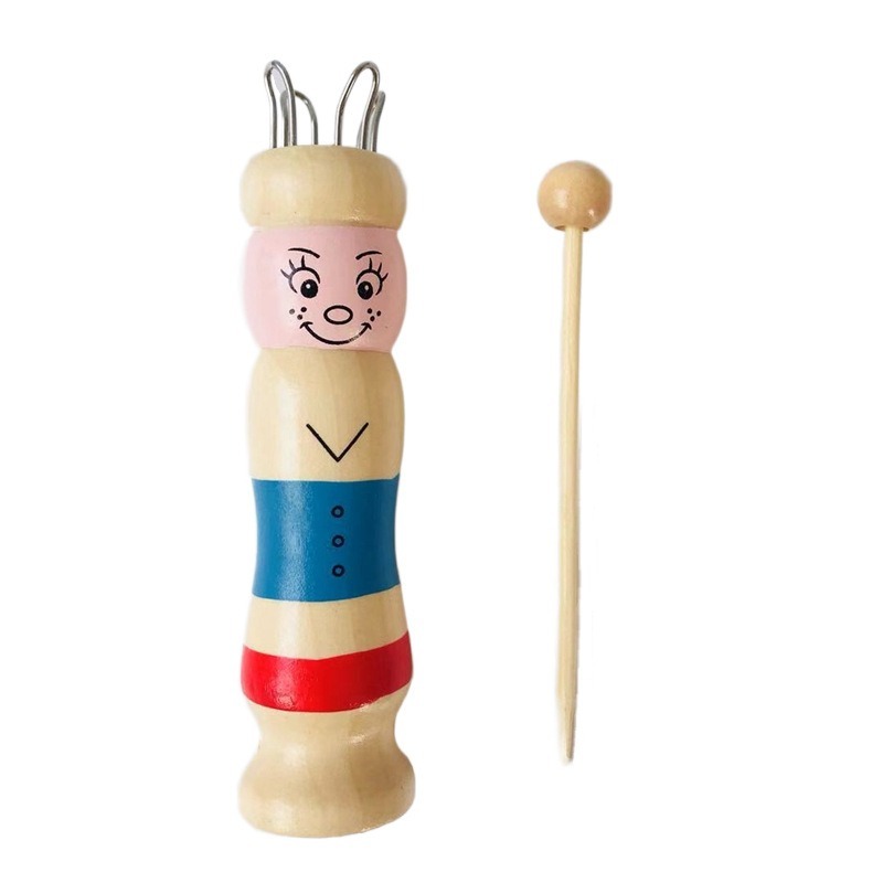 Wooden Doll French Knitter Kid - Pom Pom Maker Tool avis et prix