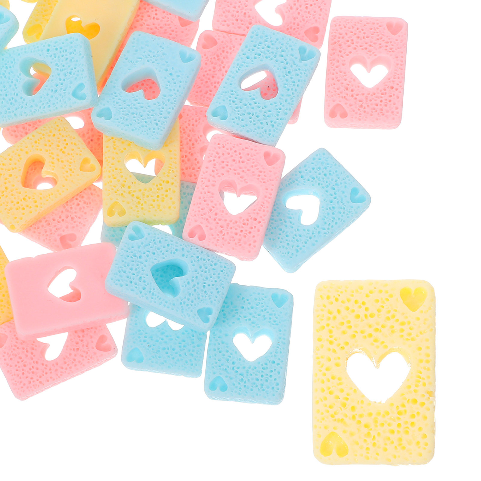 30Pcs DIY Resin Poker Charms C - Embellish Craft avis et prix