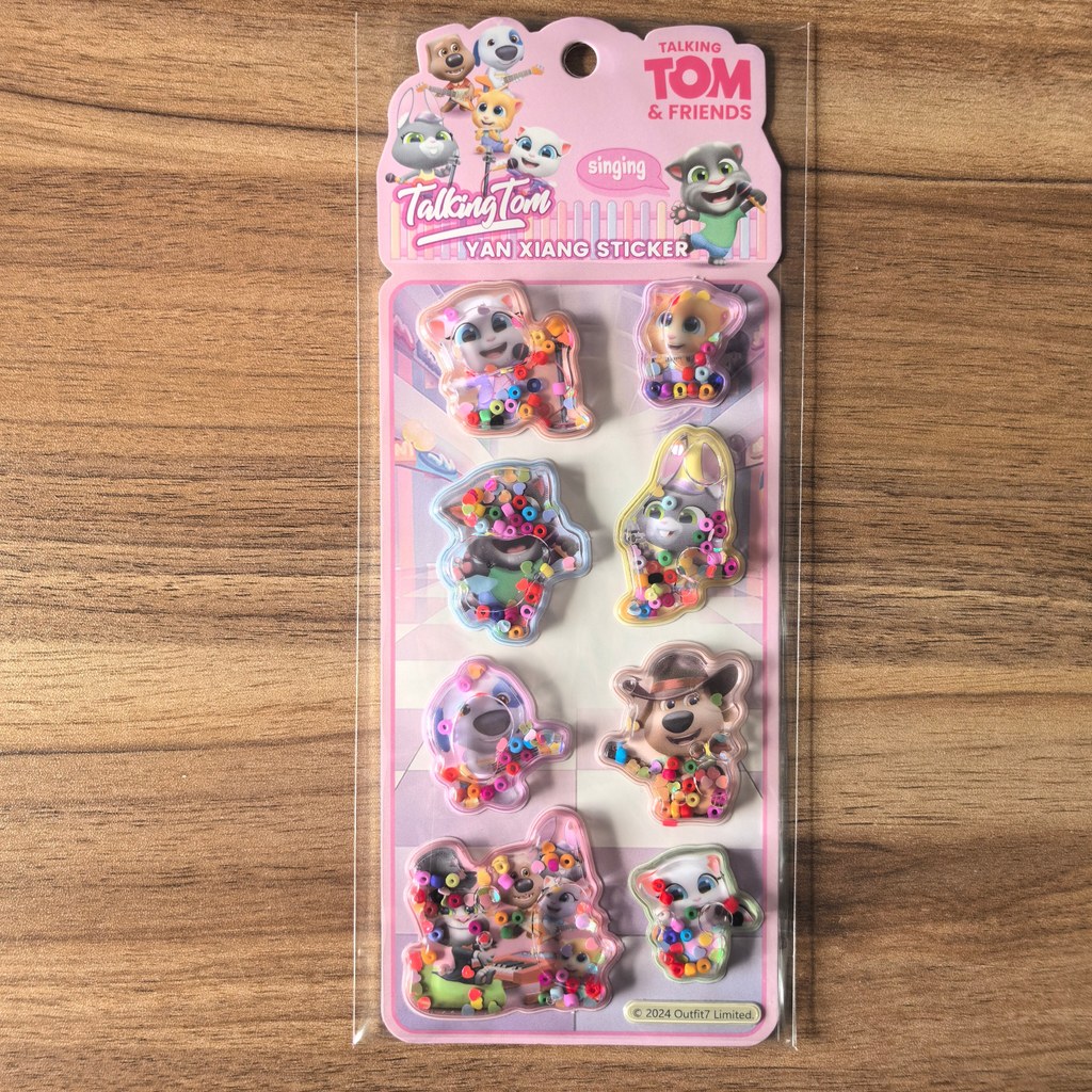 4Pack Fun Talking Tom Friends  - Craft Embellishment World avis et prix