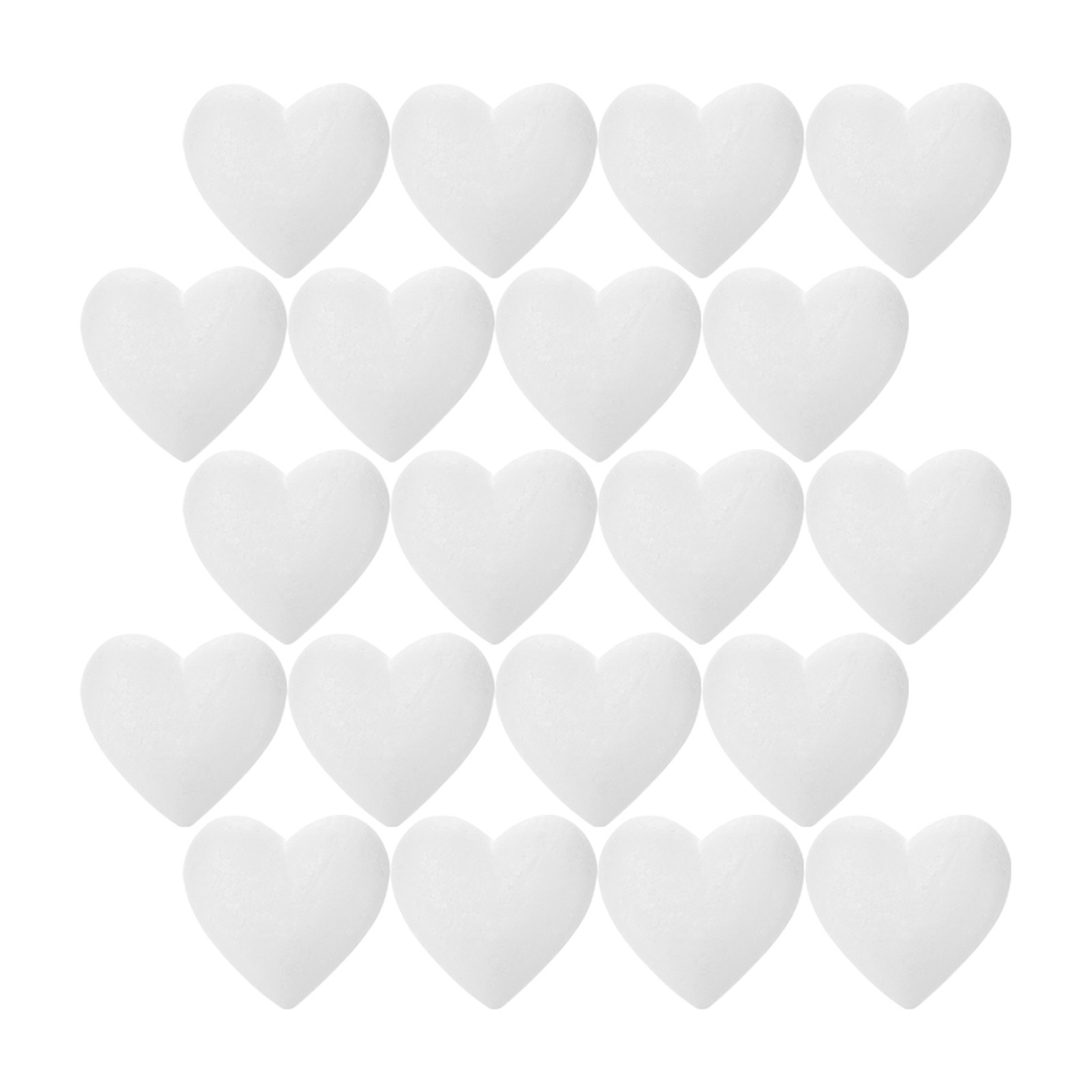 20Pcs Blank Heart Foam Balls L - Embellish Craft avis et prix
