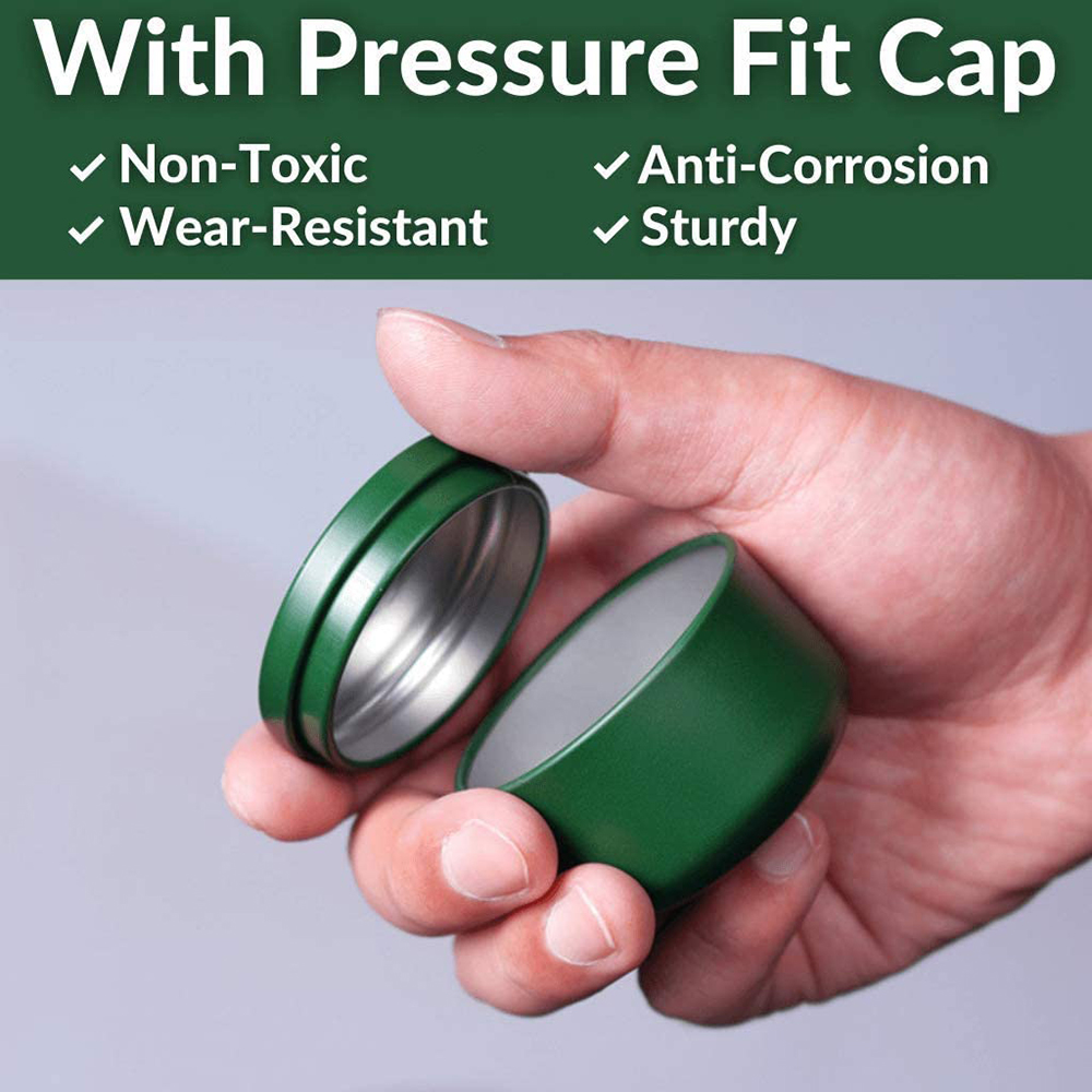 Tea Can with Airtight Lids Tin - Craft Embellishment Storage avis et prix