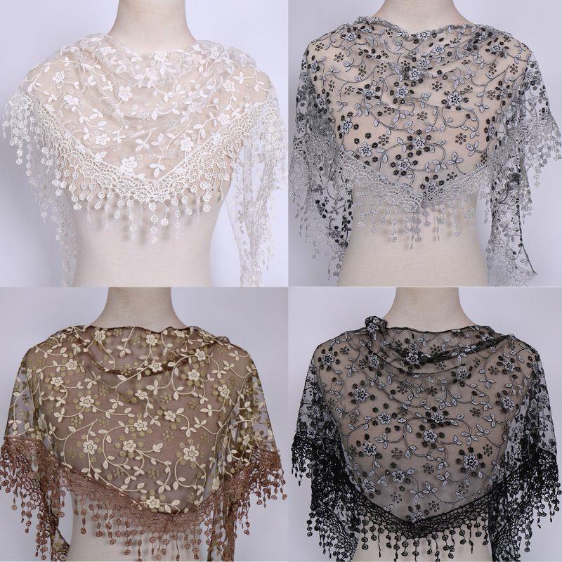 HOT Tassel Shawls Female Scarf - Tassel Fringe Trim avis et prix