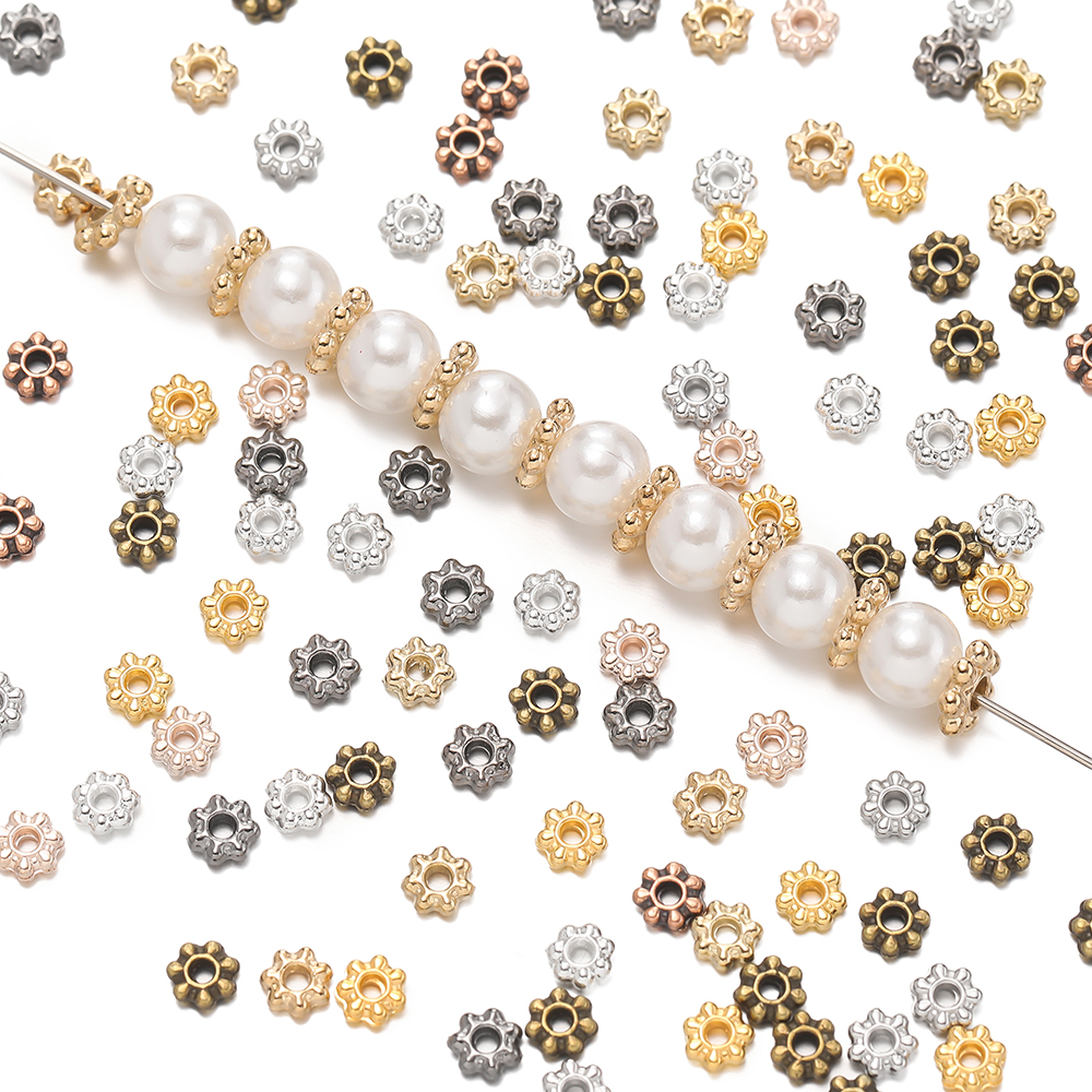 200pcs/lot 4/6mm Daisy Snowfla - Embellishment Crafts avis et prix