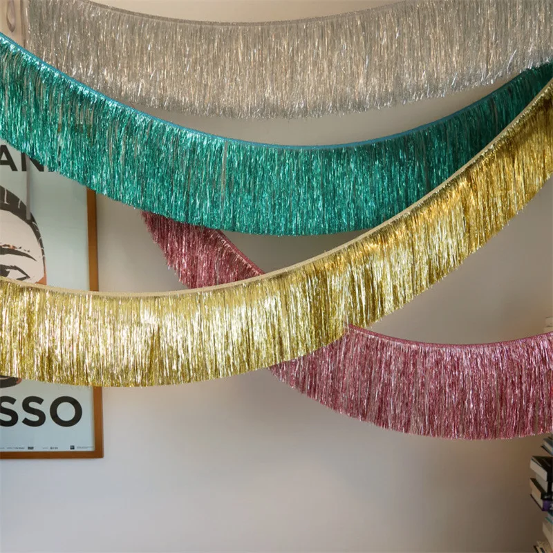 Shiny Tinsel Tassels Fringes B - Tassel Fringe Trim avis et prix