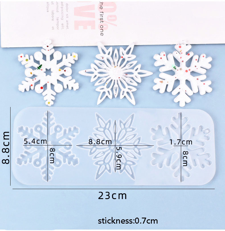 Christmas Hollow Snowflake Orn - Embellish Craft avis et prix