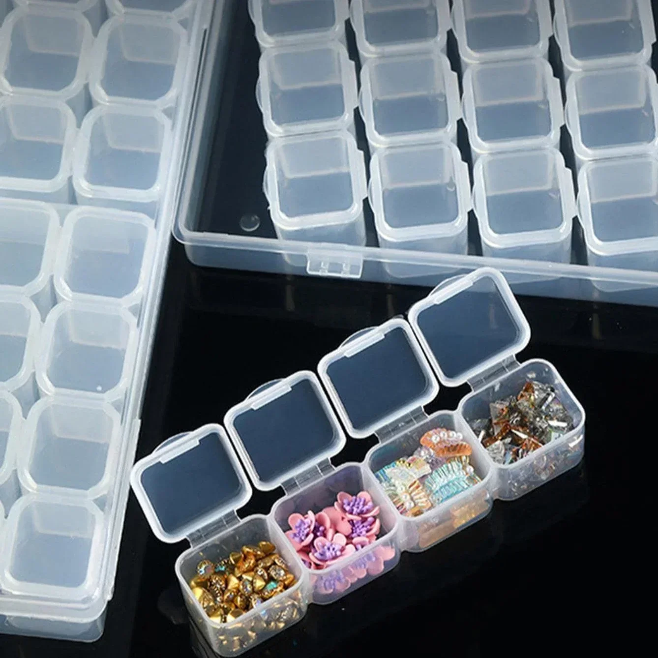 28 grid diamond painting tool  - Craft Embellishment Storage avis et prix