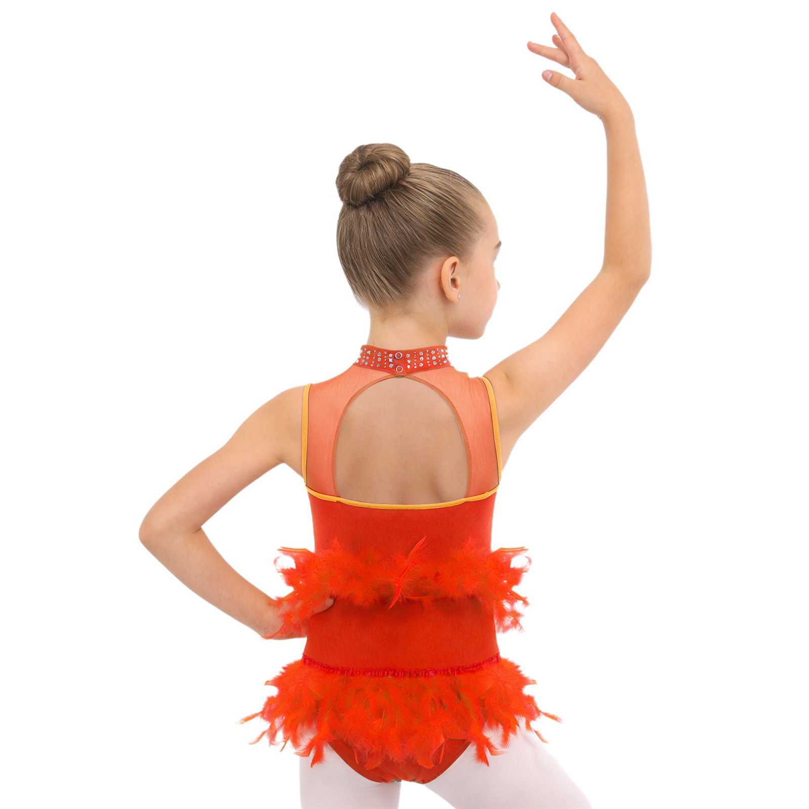 Kids Girls Latin Ballet Dance  - Rhinestone Banding Trim avis et prix